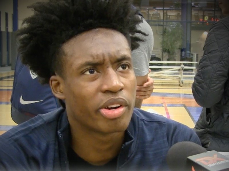 DraftExpress - 2017 Collin Sexton Nike Hoop Summit Interview and Practice  Highlights