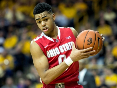 D&#39;Angelo Russell vs Rondae Hollis-Jefferson Head to Head Matchup Video