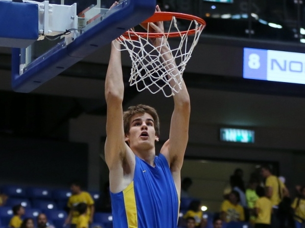 Dragan Bender at the NBA Basketball Without Borders Global Camp   