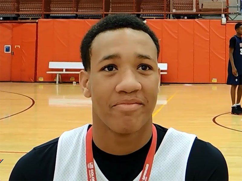 2014 USA Basketball Development Camp Interview: E.J. Montgomery