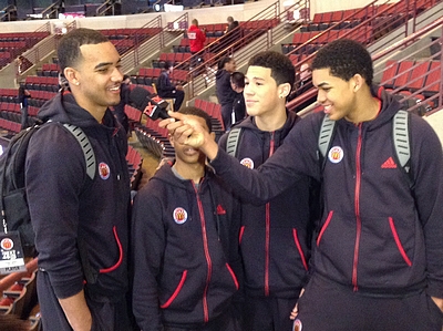 Kentucky&#39;s 2014 Recruiting Class at the McDonald&#39;s All-American Game  