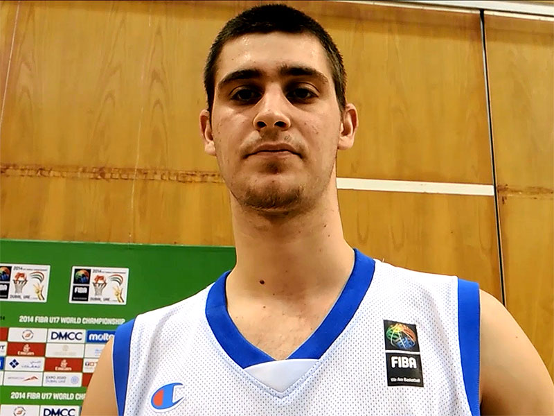 2014 FIBA U17 World Championship Interview: Georgios Papagiannis