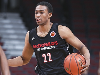 Jabari Parker McDonald&#39;s All-American Interview/Practice Highlights