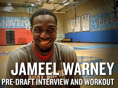 Jameel Warney 2016 NBA Pre-Draft Workout Video and Interview