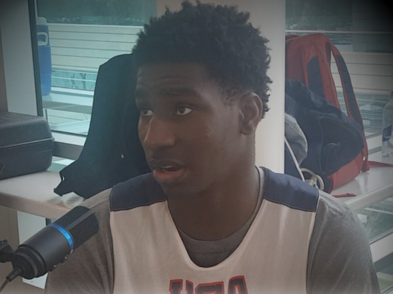 2017 Jaren Jackson Nike Hoop Summit Interview and Practice Highlights