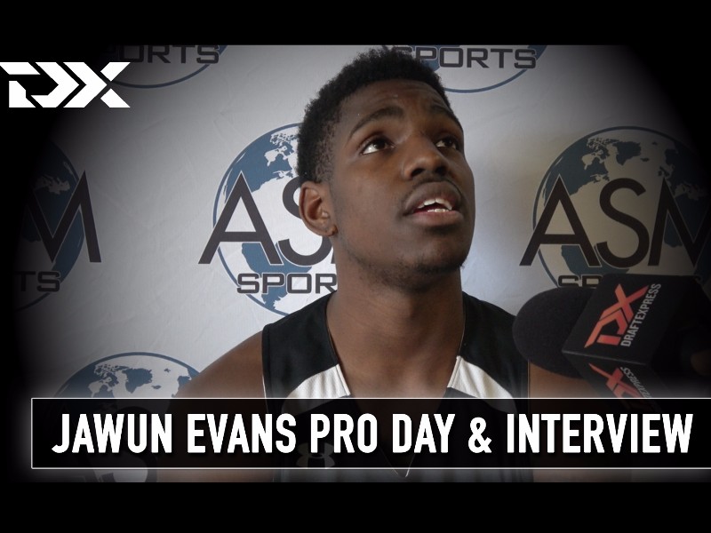 Jawun Evans Pro Day Workout and Interview