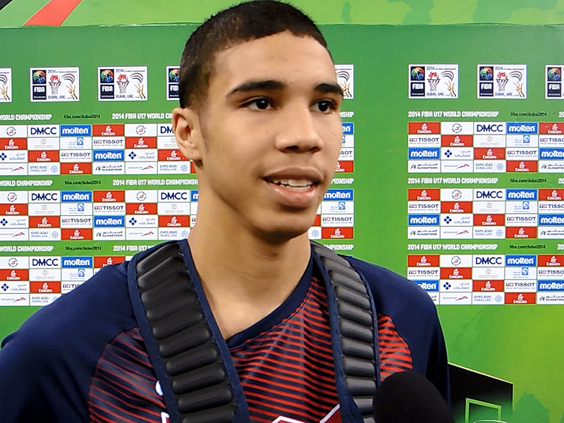 2014 U17 World Championship Interview: Jayson Tatum