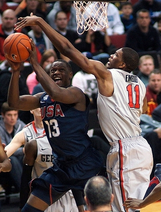 DraftExpress - Joel Embiid 2014 NBA Pre-Draft Workout Video