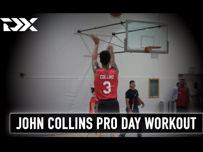 John Collins CAA Sports Pro Day Workout