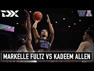 Markelle Fultz vs Kadeem Allen Matchup Video