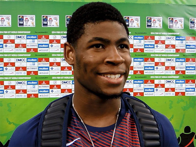 2014 U17 World Championship Interview: Malik Newman