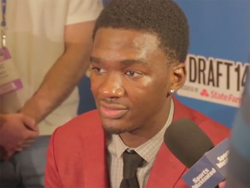 2014 NBA Draft Media Day Interviews: Vonleh, Ennis, and Napier