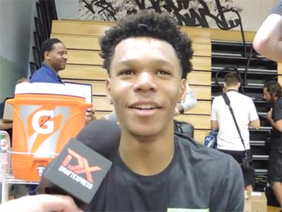 Trevon Duval Under Armour Elite 24 Interview