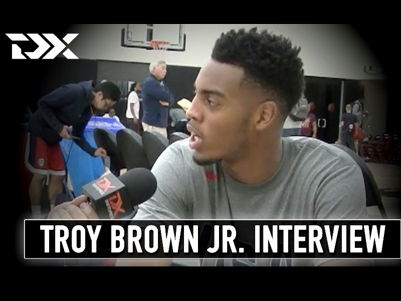 2017 Troy Brown Hoop Summit Interview and Highlights