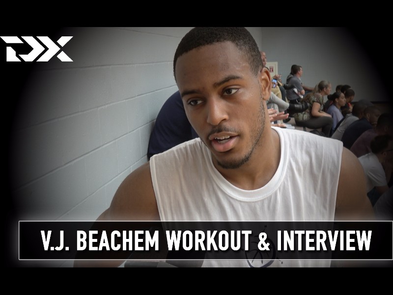 V.J. Beachem BDA Sports Pro Day Workout and Interview