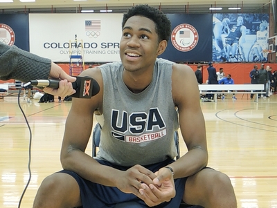 V.J. King USA Basketball Junior National Team Mini-Camp Interview
