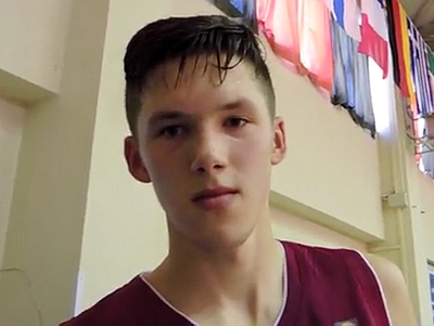 Verners Kohs 2015 FIBA U18 European Championship Interview