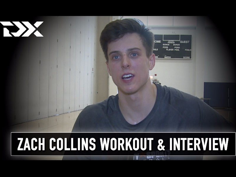 Zach Collins NBA Pre-Draft Workout and Interview
