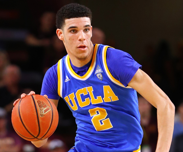 Watch: UCLA star Lonzo Ball goes down hard in NCAA tournament first round  game