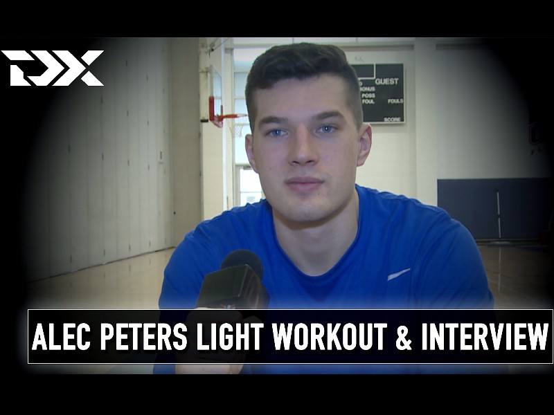 Alec Peters NBA Pre-Draft Workout and Interview