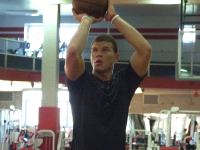 Blake Griffin Workout at the NYAC