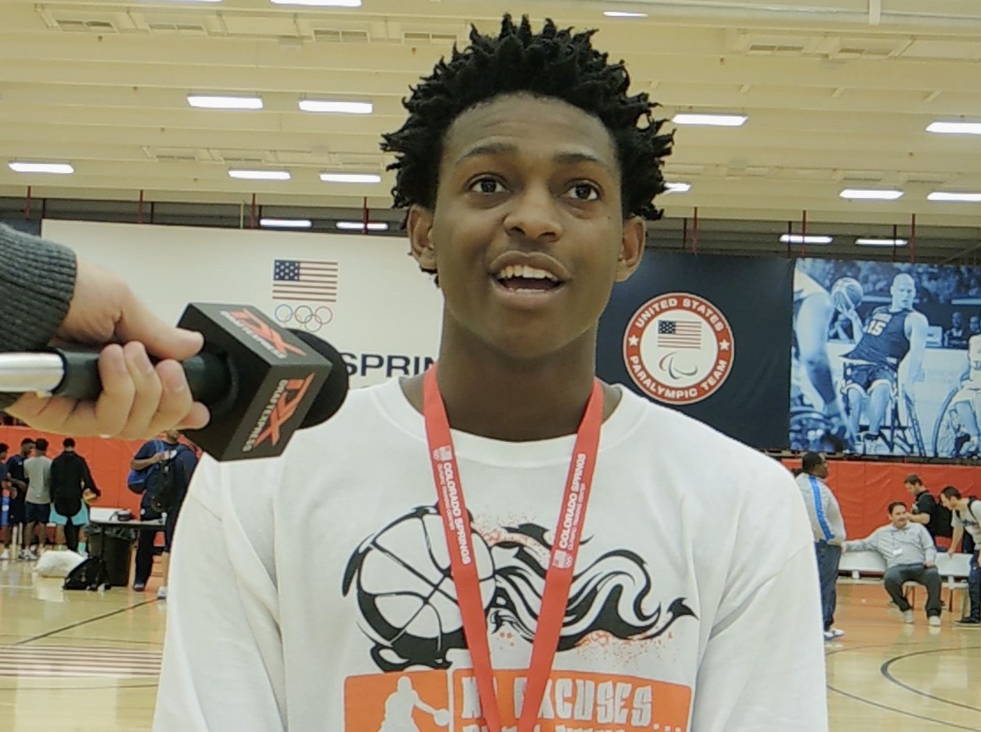 De&#39;Aaron Fox USA Basketball Junior National Team Mini-Camp Interview