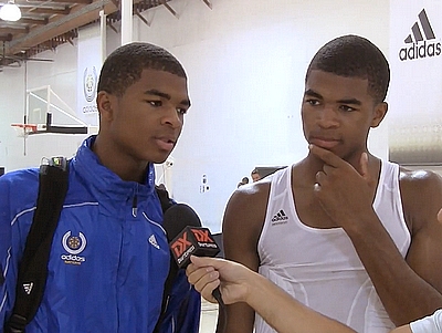 adidas Nations Highlights and Interview: Aaron and Andrew Harrison