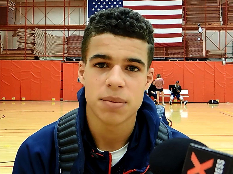 2014 USA Basketball Development Camp Interview: Michael Porter