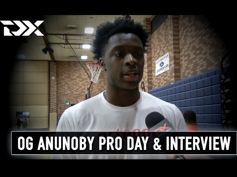 OG Anunoby Pro Day Workout Video and Interview
